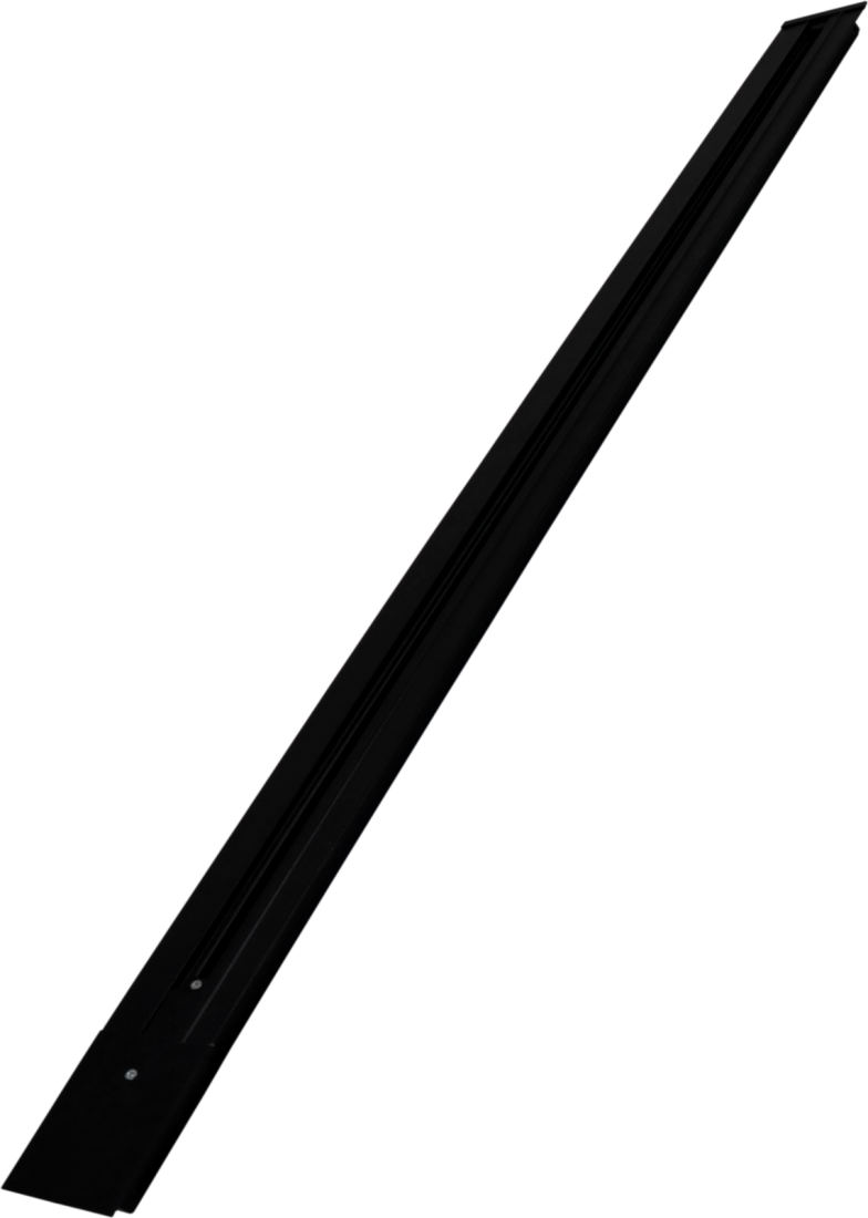 Trilho Eletrificado de Embutir Evoled 2 Metros Preto LE-3621