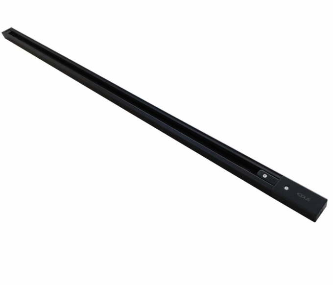 Trilho Sobrepor Opus Alumínio 1,5 metros Preto OPS 81843