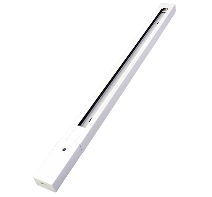 Trilho Eletrificado Evoled Sobrepor 1 Metro Branco LE-3556
