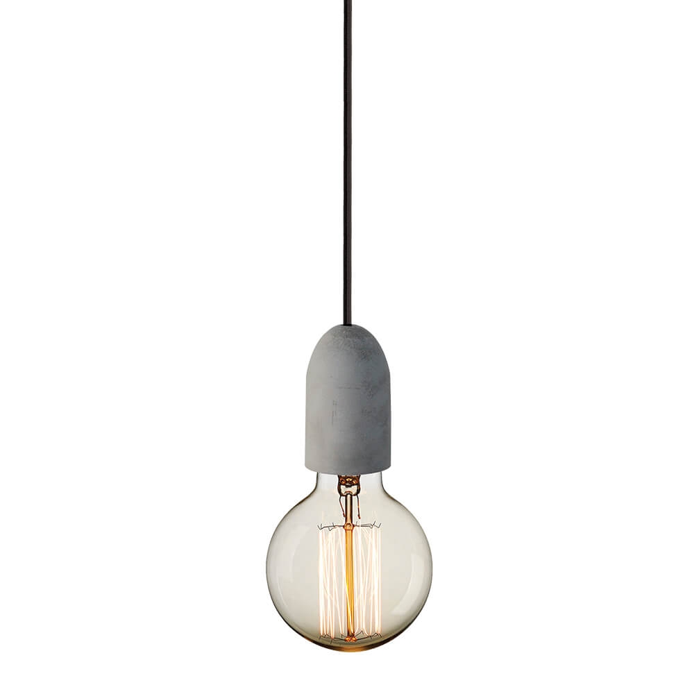 Pendente Casual Light Studioluce Cover Concreto 1L E27 Ø45x90mm PD751 
