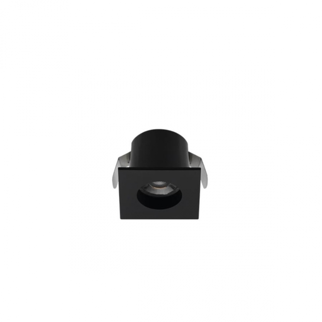 Spot de Embutir para Móveis Stella Mini Móbili 1,5 Watts 2700K 37x37x29mm Preto STL21912PTO/27