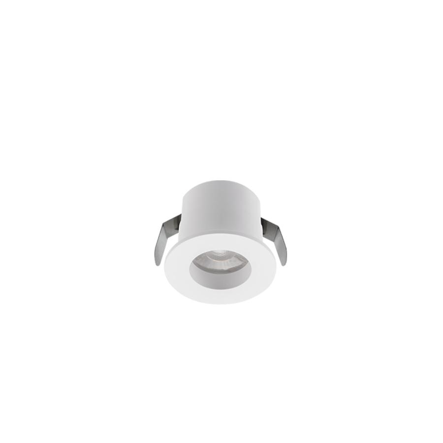 Spot de Embutir para Móveis Stella Mini Móbili 1,5 Watts 2700K Ø37x29mm Branco STL21911BR/27