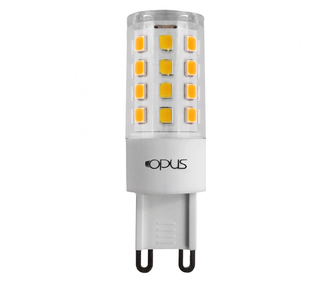 Lâmpada Opus LED G9 Halopin 4 watts 2700K 300° Bivolt OPS 32399