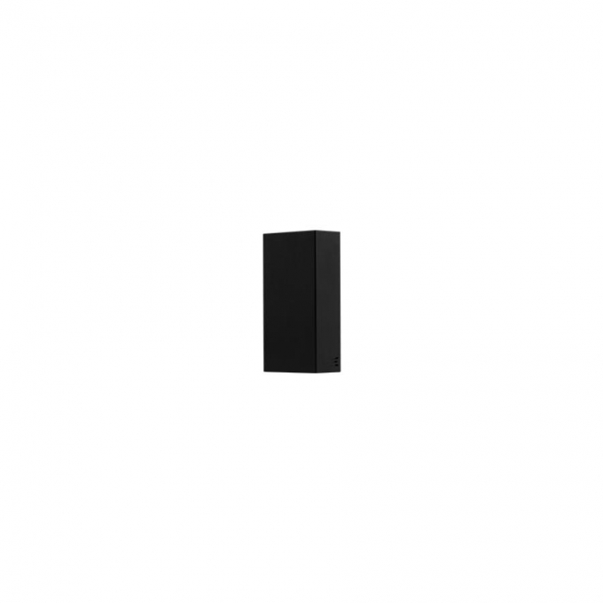 Balizador Sobrepor Stella Wall Micro 2,5 Watts 3000K IP65 Facho Fechado Preto 72x36x20mm STH21729PTO/30