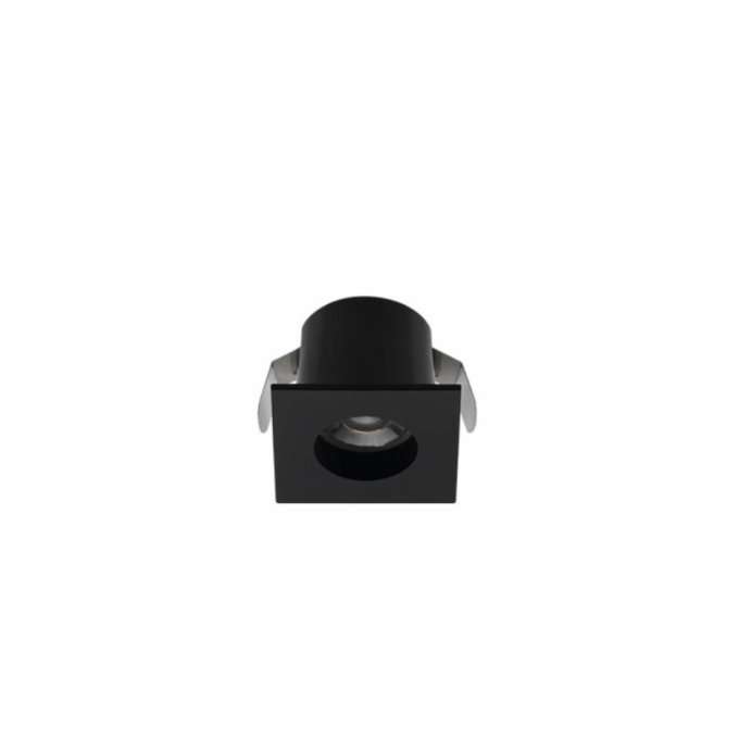 Spot de Embutir para Móveis Stella Mini Móbili 1,5 Watts 2700K 37x37x29mm Preto STL21912PTO/27