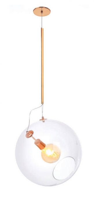 Pendente Old Artisan Esfera Ø250mm 1L E27 Bocal Inclinado PD-5478 