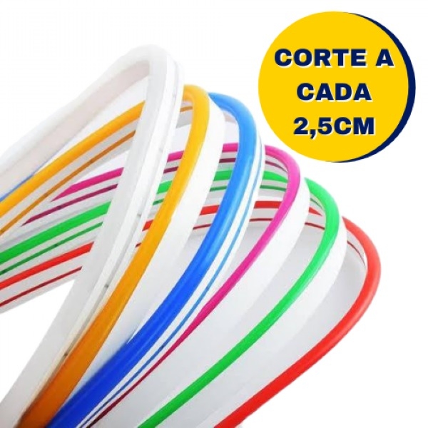 Neon Flex Alpertone 4000K 8w/mt 12V 120 leds/mt IP65 6x12mm (Rolo 25 metros) 1509-25