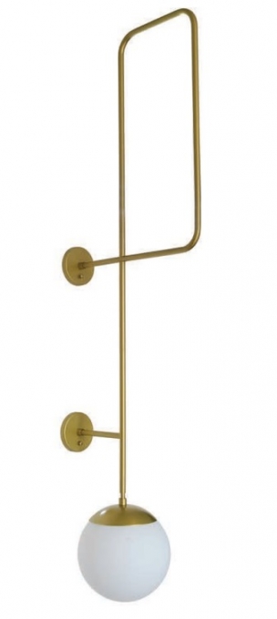 Arandela Alliance Eden Forma P 1L E27 1200mm Globo Ø200mm 4013/1