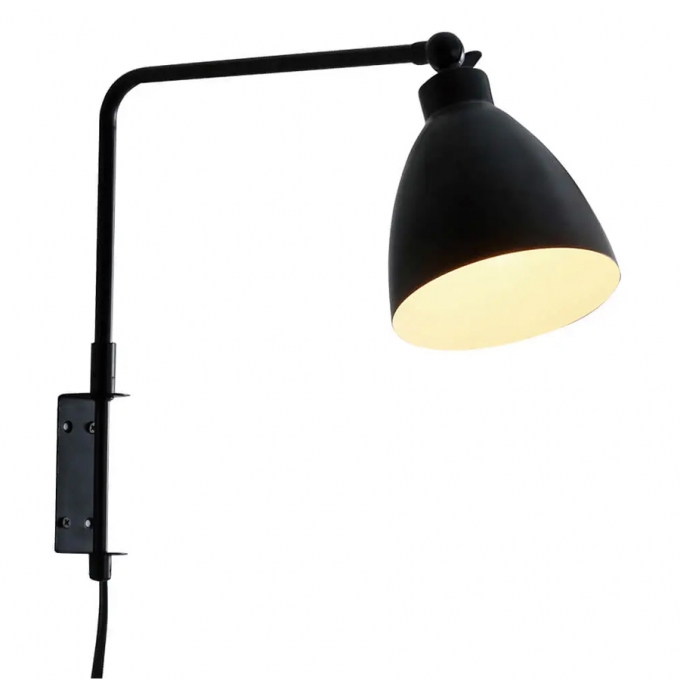 Arandela Casual Light Studioluce Aniko Preto 1L E27 350x130x320mm AR1428/PT