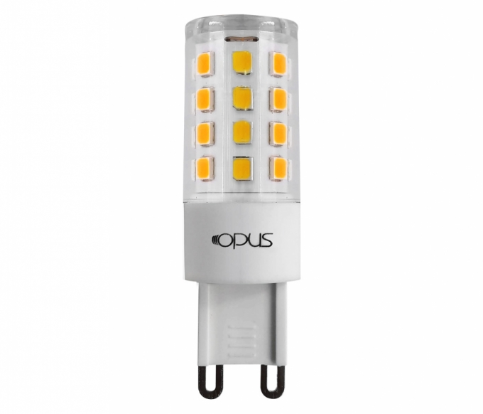 Lâmpada Opus LED G9 Halopin 4 watts 2700K 300° Bivolt OPS 32399