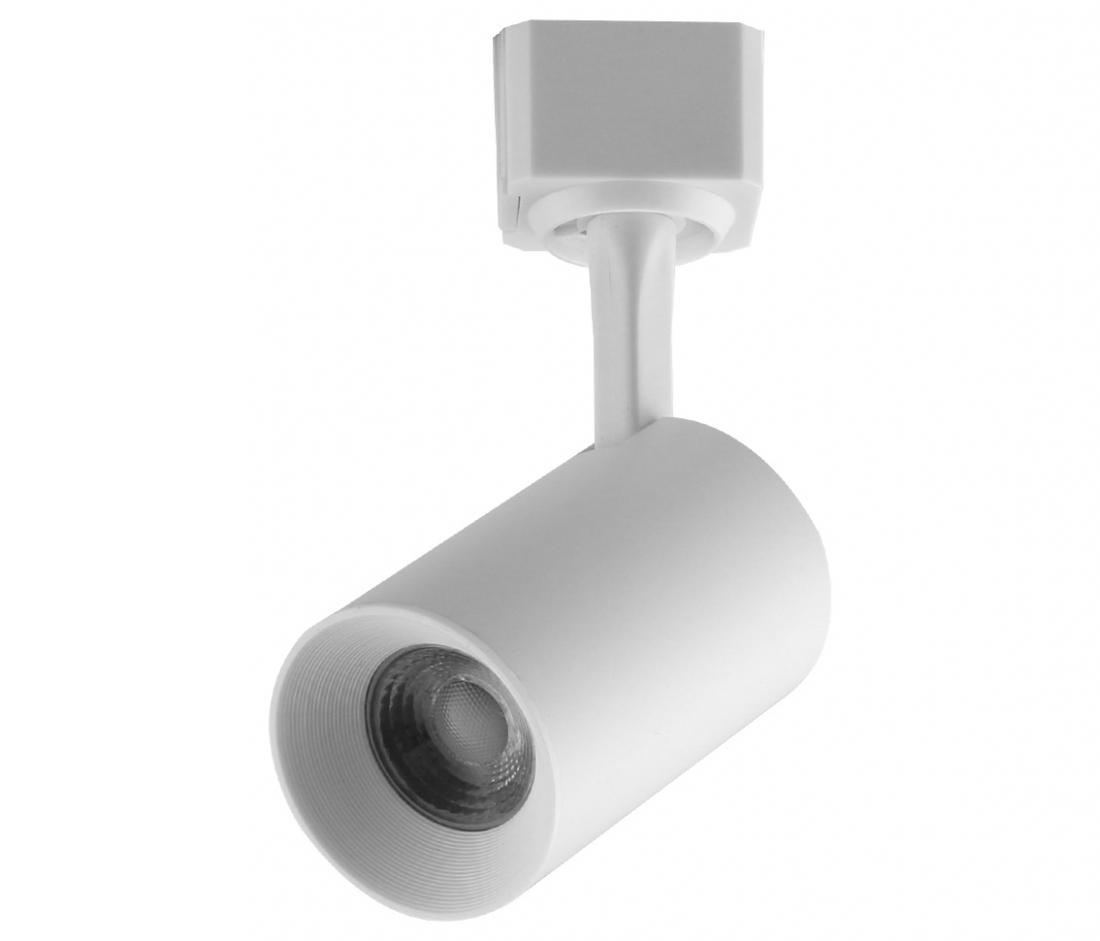 Spot pra Trilho Opus LED 7 watts 3000K Branco Bivolt Ø50mm OPS 36786