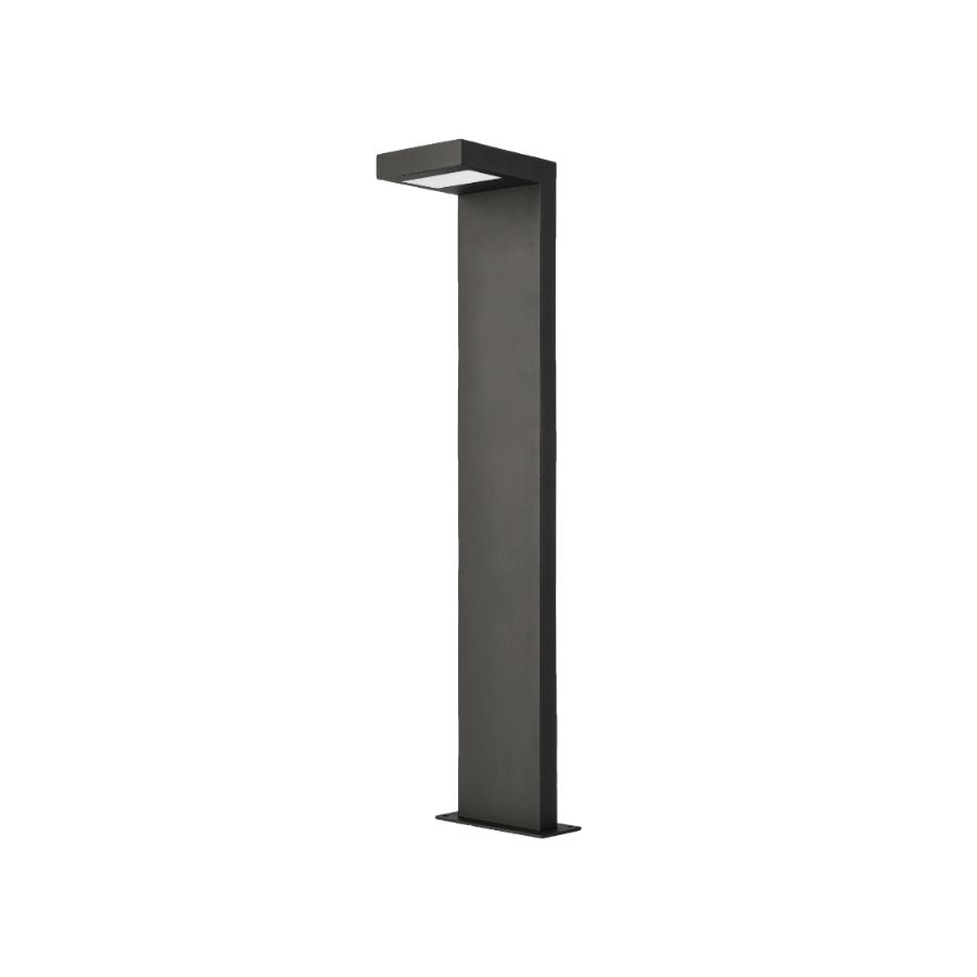 Poste Opus Led Terra 10 watts 3000K Preto 580mm OPS 36939