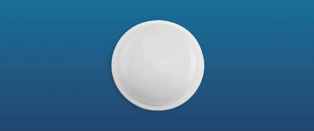 Arandela Opus LED Tartaruga Atalaia 15 Watts IP65 6500K Branco Ø167mm OPS 35352