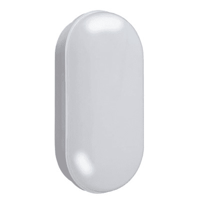 Arandela Opus LED Tartaruga Mini Casco 8 Watts IP65 3000K Branco 157x80mm OPS 31781