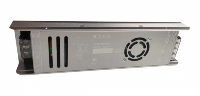 Fonte 24V Opus Dimerizável 250 Watts 10,4A 220V IP20 245x63x29mm OPS 81447