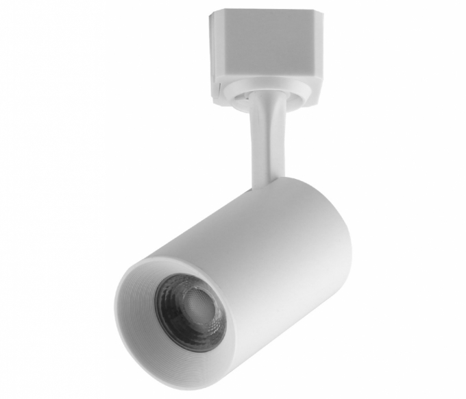 Spot pra Trilho Opus LED 7 watts 3000K Branco Bivolt Ø50mm OPS 36786