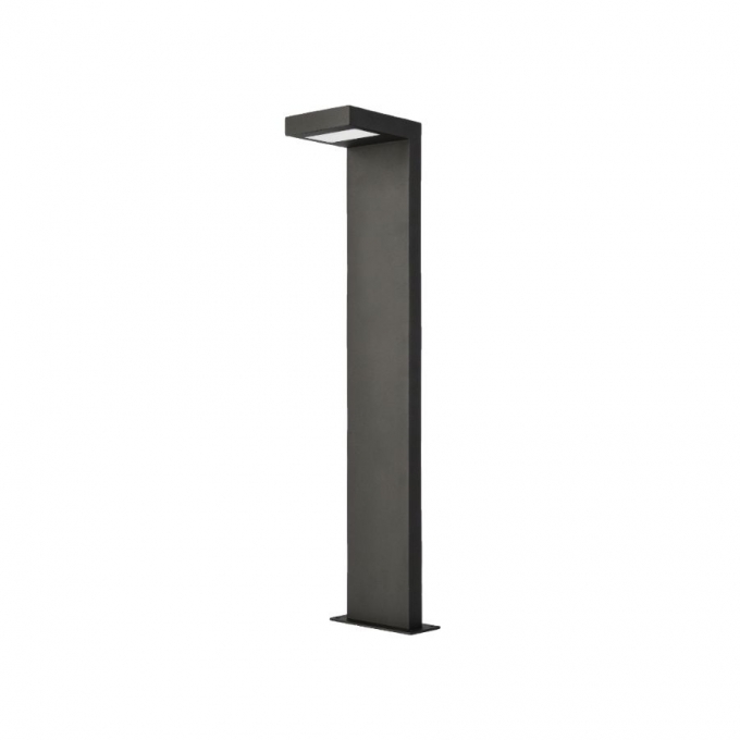 Poste Opus Led Terra 10 watts 3000K Preto 580mm OPS 36939
