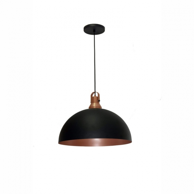 Pendente DM LUMI Marina Alumínio 1L E27 Ø300mm 689/30