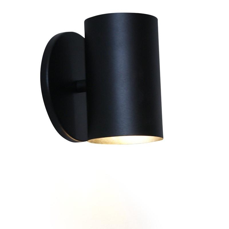 Arandela DM LUMI Cila Alumínio PRETO 1L G9 Ø75x120x100mm 624
