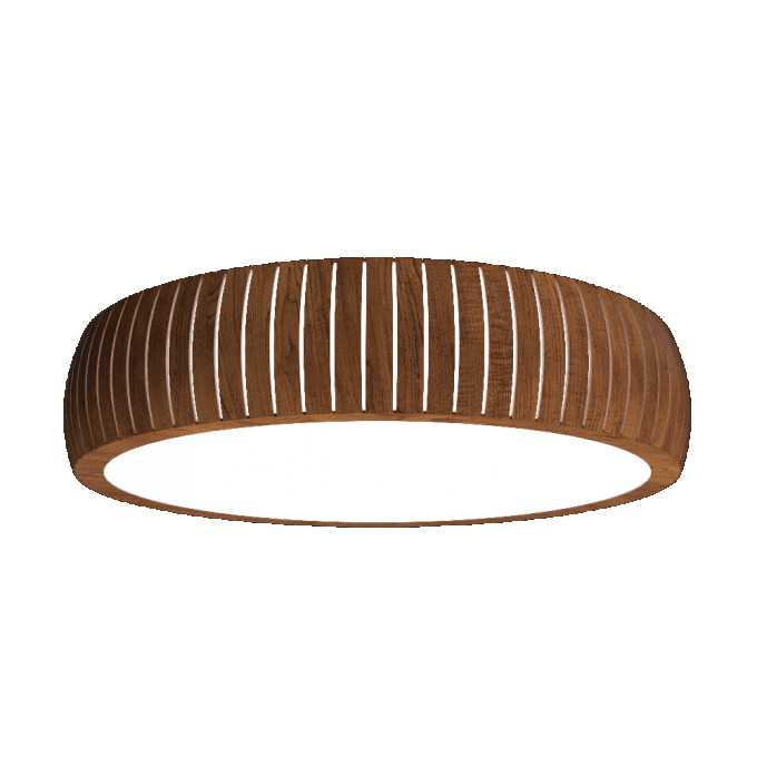 Plafon Accord Barril Ripado 3L E27 Ø600x150mm 5039