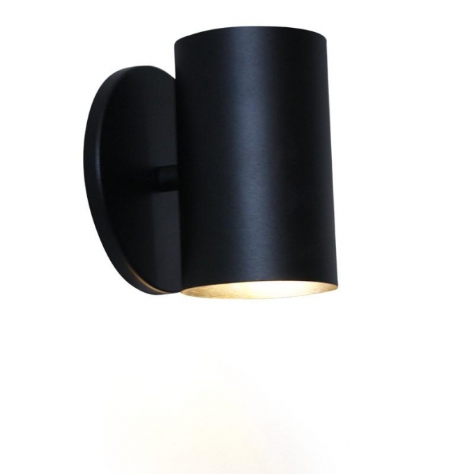 Arandela DM LUMI Cila Alumínio PRETO 1L G9 Ø75x120x100mm 624