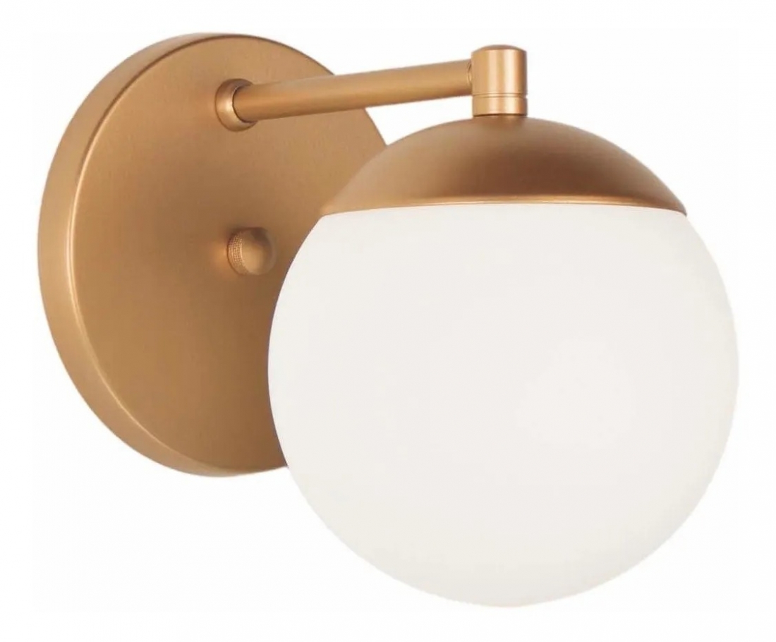 Arandela Jabuticaba 1L G9 170mm Globo Ø140mm FG Iluminação 1201/1