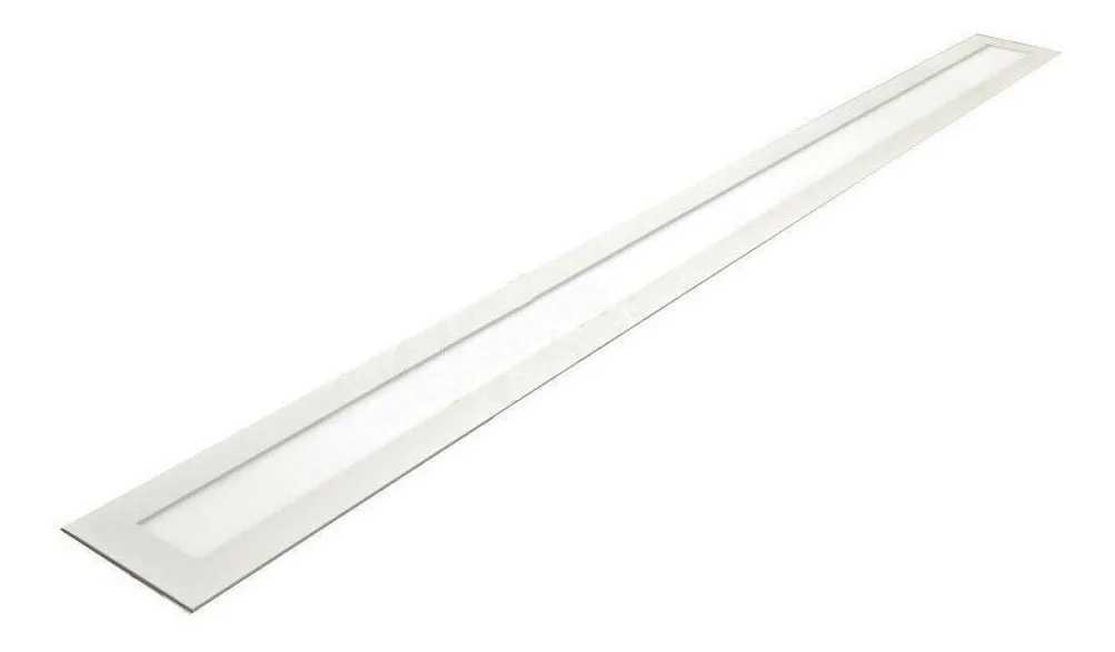 Painel Led Demiled Embutido 36 watts Bivolt 3000K 1200x100mm 13329