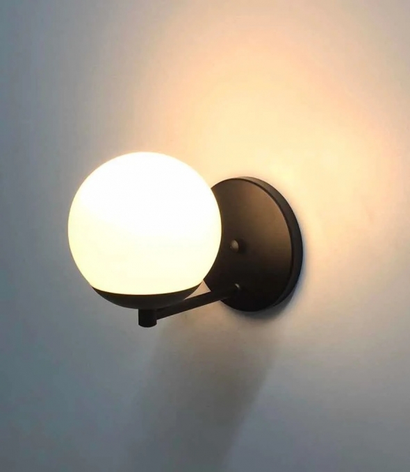 Arandela Jabuticaba 1L G9 150mm Globo Ø120mm FG Iluminação 1200/1