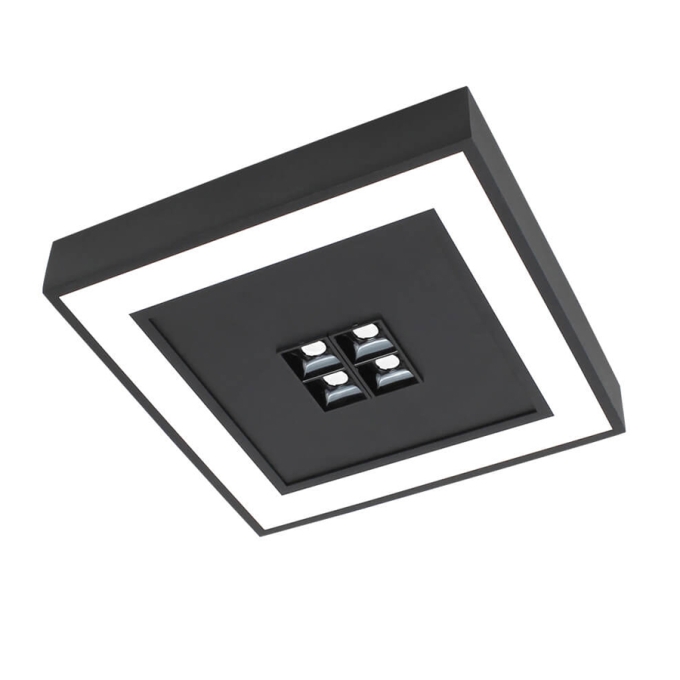 Plafon Sobrepor Newline Fit Edge 16,8W com 4 Focos 10° 4W 230x230x40mm PL0126LED