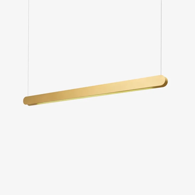 Pendente Golden Art Barra Linear 1L Tubular 1200mm 
 1300x75x40mm T620-130PI