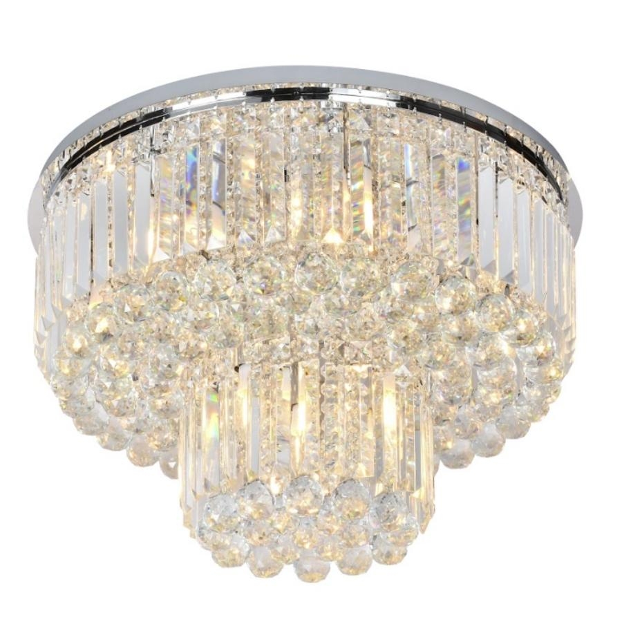 Plafon Sindora Cristal Transparente 13L E14 Ø800x420mm DCX00724
