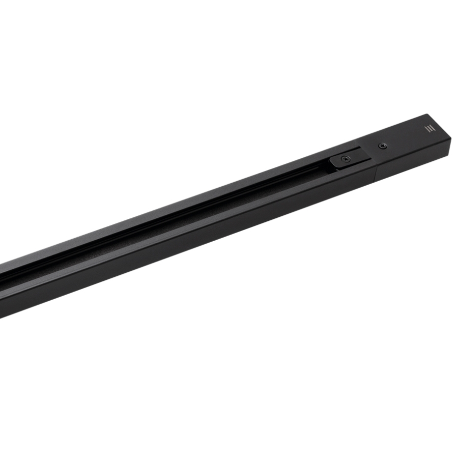Trilho Sobrepor Eletrificado Stella 1 Metro Preto SD1010PTO