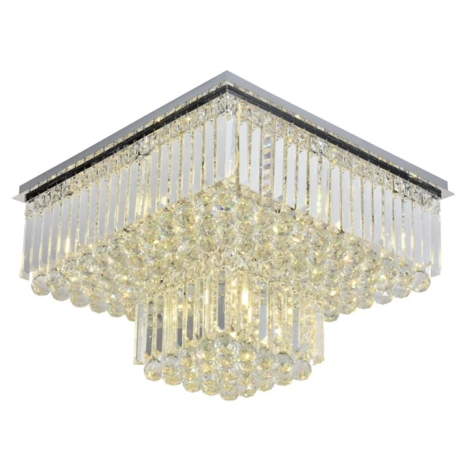 Plafon Sindora Cristal Transparente 18L E14 Ø800x420mm DCX00726