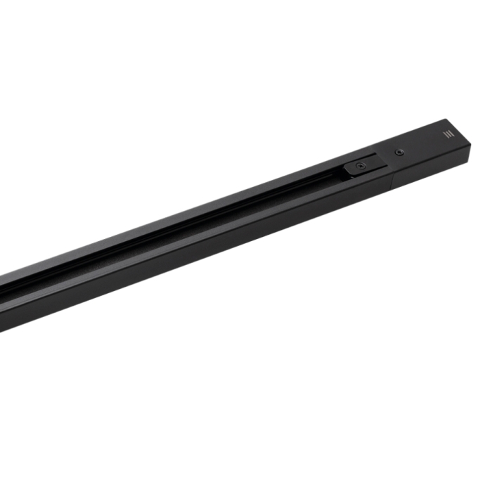 Trilho Sobrepor Eletrificado Stella 2 Metros Preto SD1020PTO