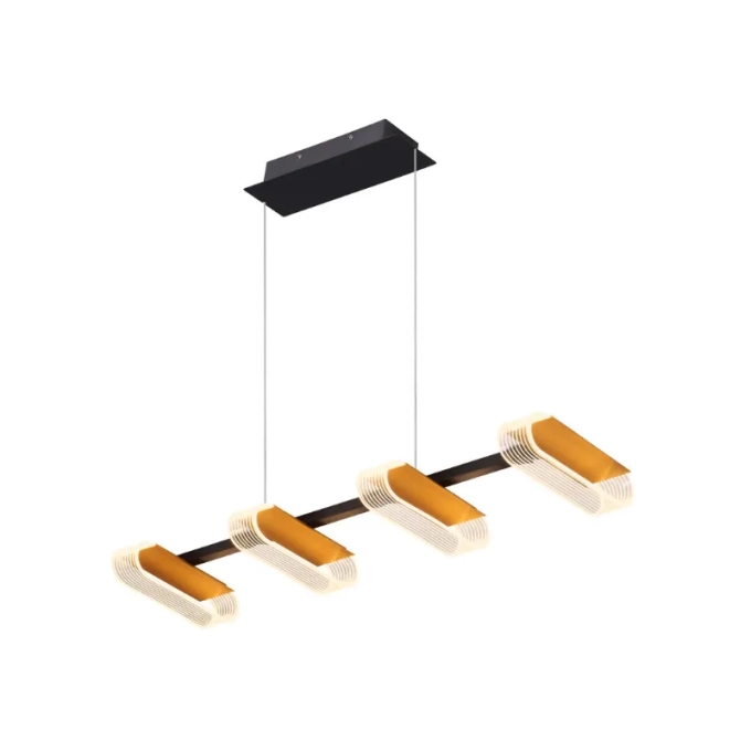 Pendente Sindora Metal Dourado 40 watts 3000K 900x250mm DCD01168