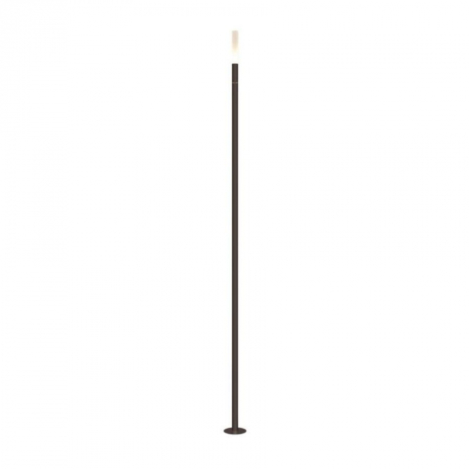 Poste Balizador TKS Pipe Piles Slim G Com Base 1L G9 25x107x1800mm 1327