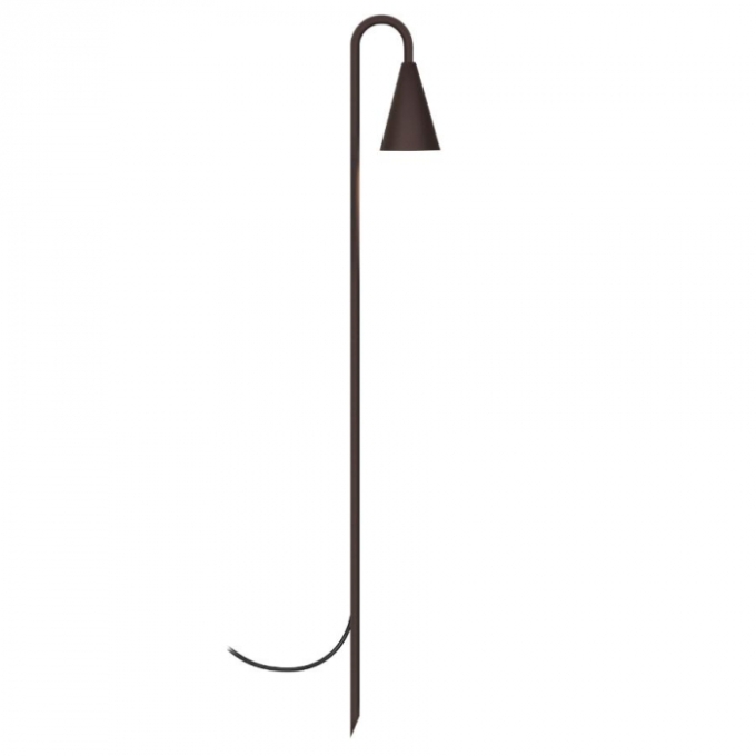 Poste Balizador TKS Drop Small 1L Mini Dicroica MR11 110x500mm 1346