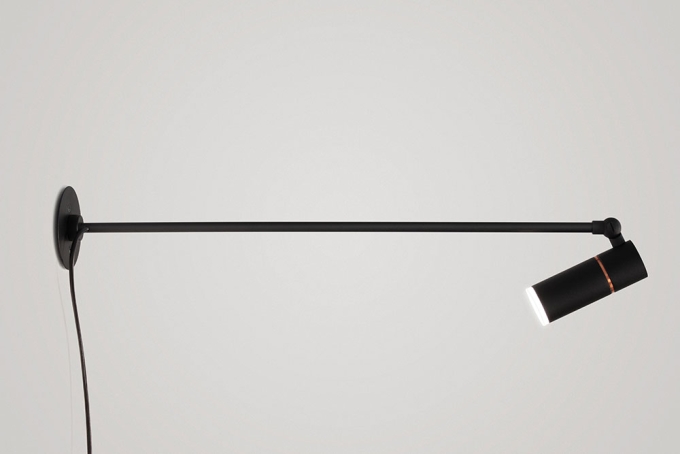 Arandela TKS Firefly Com Difusor 1L Mini Dicroica MR11 60x500mm 1350