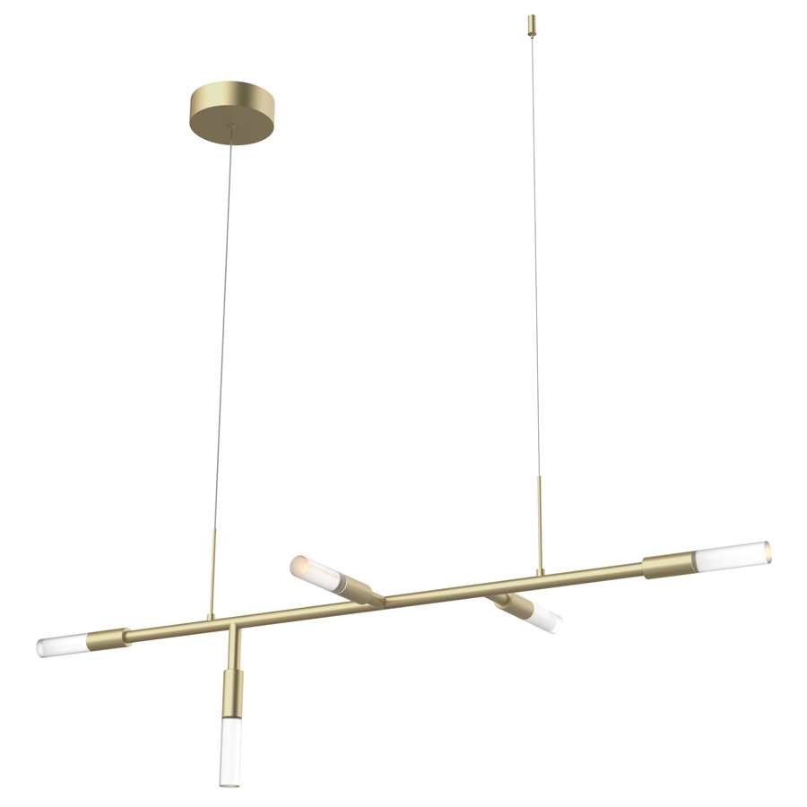 Pendente Casual Light Studioluce Cissy Dourado 15 watts 3000K 1200x490x400mm PD1642DO