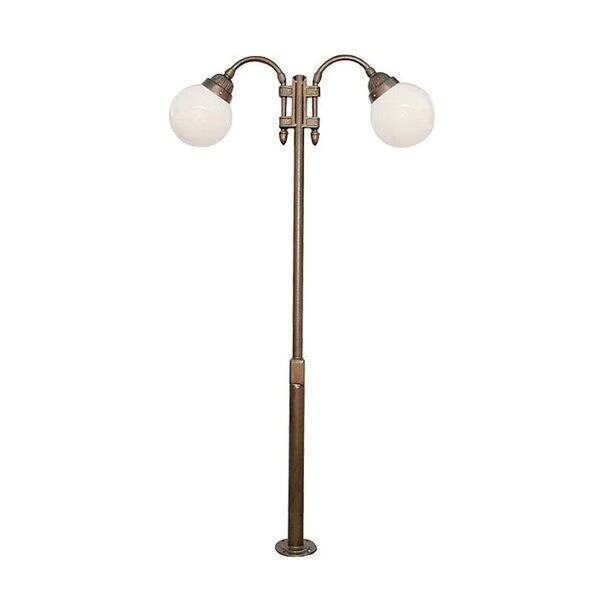Poste LUZ DE CASA Americano 2L E27 2340mm Globo Ø300mm PT 134/2-G
