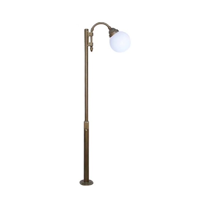 Poste LUZ DE CASA Americano 1L E27 2340mm Globo Ø300mm PT 134/1-G
