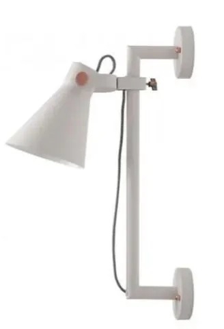 Arandela Nordecor Kartio Branca 1L E27 570x365mm LL 7026 (Produto showroom - Sem embalagem Original)
