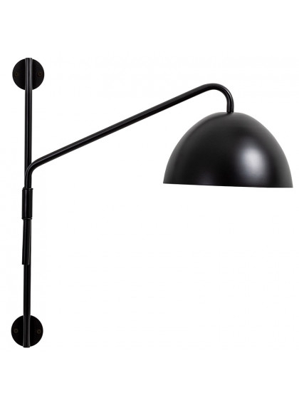 Arandela Foco Metallo Andria Articulada Ligação Direta 1L E27 Ø215x465x506mm AR 128/LD