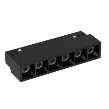 Módulo Magnético Opus LED Soul 6 watts 4000K 48V IRC90 24° IP20 120x22x43mm Preto OPS 83144