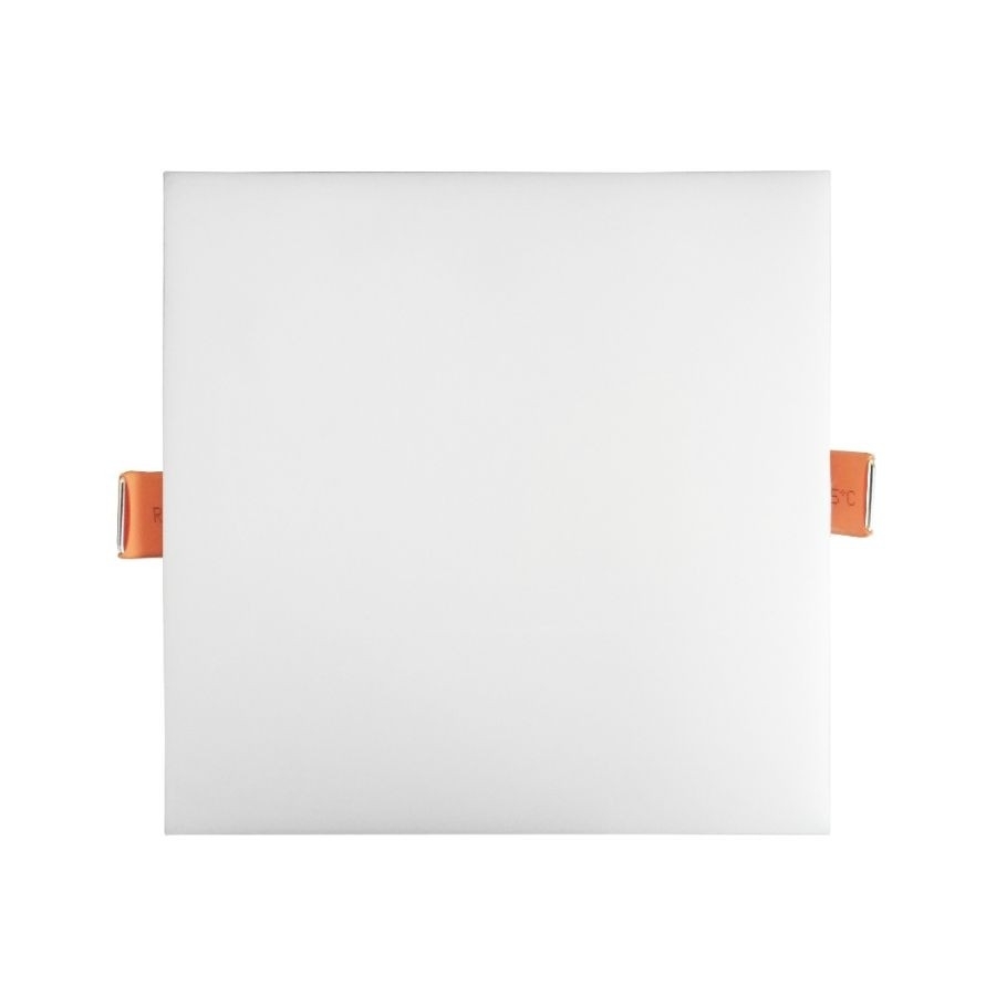 Painel Semi Embutido Opus 15 watts 6500K 120° Bivolt 120x120x15mm Branco OPS 38155
