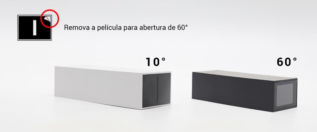 Arandela Opus LED Box Branco 5 watts 3000K Bivolt IP65 42x120x32mm OPS 80808