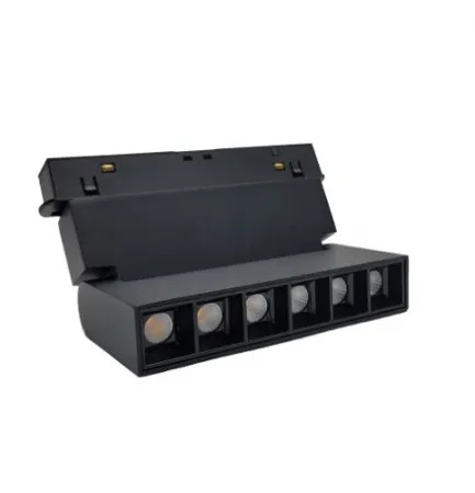 Módulo Magnético Opus LED Soul Washer 6 watts 2700K 48V IRC90 24° IP20 115x22x102mm Preto OPS 83175