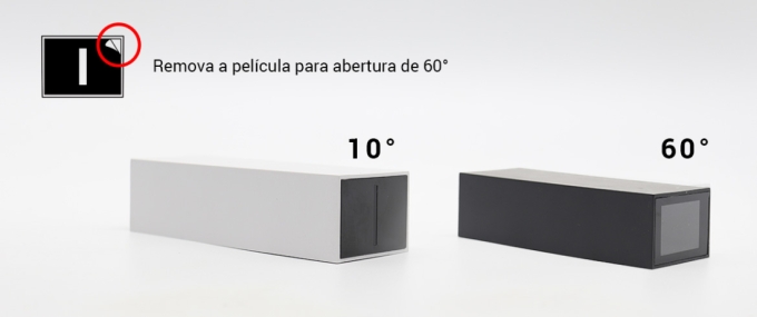Arandela Opus LED Box Branco 5 watts 3000K Bivolt IP65 42x120x32mm OPS 80808