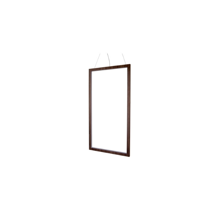 Pendente Fox Lustres Madeira 32 watts 3000K Bivolt 600x300mm 3011