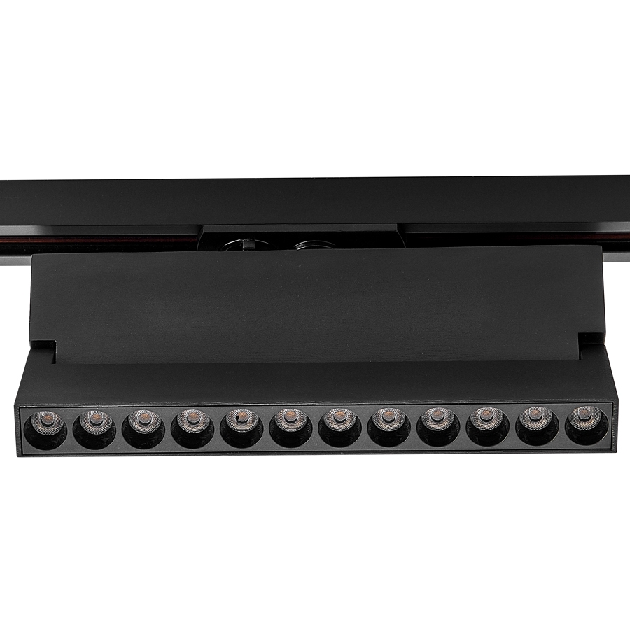 Projetor Led Nordecor Duli Preto 12 watts 3000K 220x22x120mm 6366